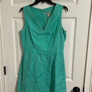 Banana Republic Teal Sleeveless Mini Dress